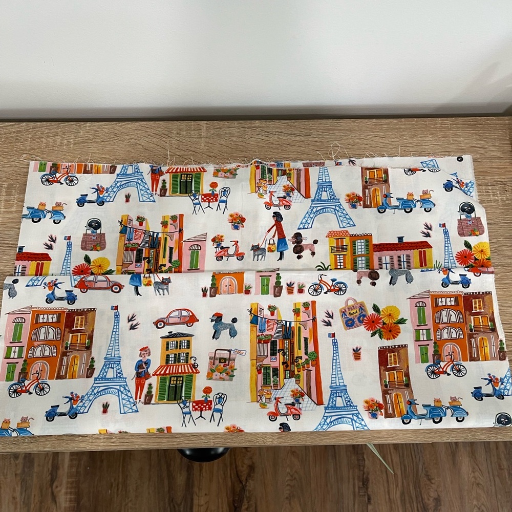 Windham Fabrics Carolyn Gavin Ooh La La Paris 100% Organic Fabric Art